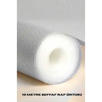 10 Metre Toz Korumalı Kaydırmaz Şeffaf Çekmece Organizeri