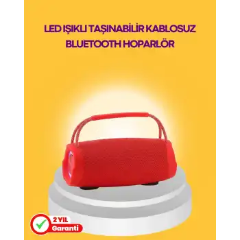 10W Güçlü Stereo Ses Sunan IPX6 Bluetooth Hoparlör