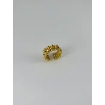 14 K Gold Kaplama Dorika Yüzük