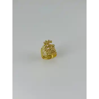 14 K Gold Kaplama Yüzük