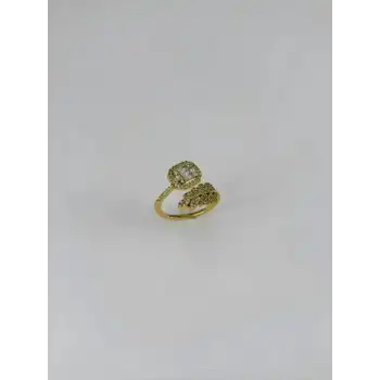 14 K Gold Kaplamalı Yüzük