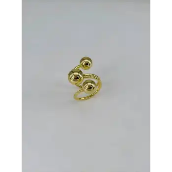 14 K Gold Kaplamalı Yüzük