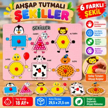 202/203-AHŞAP TUTMALI ŞEKİLLER