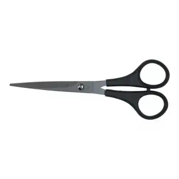 2215 M-528 Plastik Saplı Düz Makas No: 6 İnç / 15,24 Cm - Paslanmaz Çelik