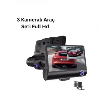 3 Kameralı Araç DVR