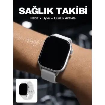 3 Kordonlu Akıllı Saat Bluetooth Arama ve Akıllı Bildirim Destekli
