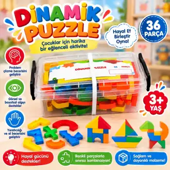 420 DİNAMİK PUZZLE 40 PARÇA