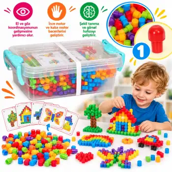 470 MOZAİK KUTULU PUZZLE KÜÇÜK (80PCS)