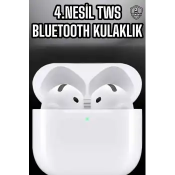 4.Nesil Kaliteli TWS Android ve İOS Uyumlu Mikrofonlu Kulaklık