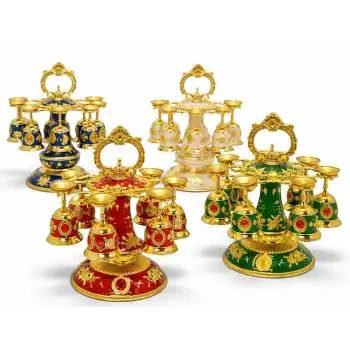 6lı Lüks Sunum Ve Dekoratif Kadeh Seti Alk4911