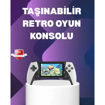64GB Hafızalı Emülatör Destekli Oyun Konsolu