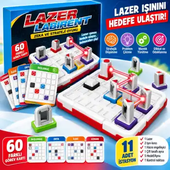 76340  Lazer Maze / +8 yaş