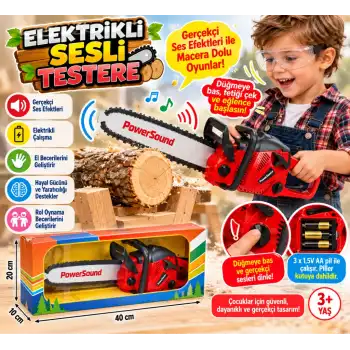 80192 , Sesli Motorlu Testere