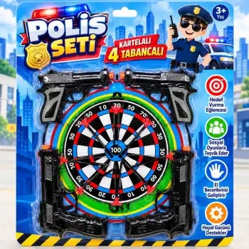 8080 KARTELALI 4 TABANCALI POLİS SETİ