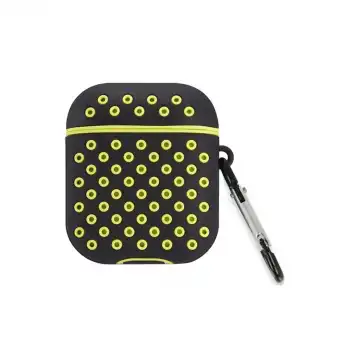 Airpods 3 (3.nesil) Spor Delikli Kılıf - Siyah-sarı