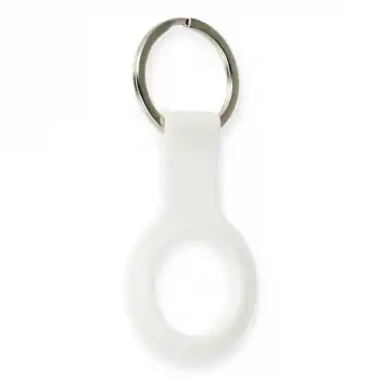 Airtag Silikon Kılıf - Beyaz