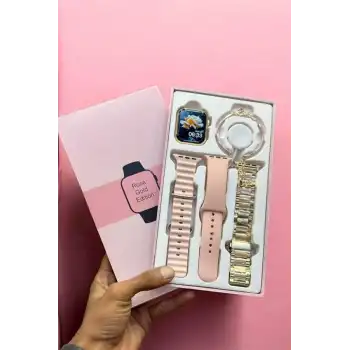 Akıllı Saat Bluetooth Bağlantılı Aksesuar Hediyeli GPS Takibi