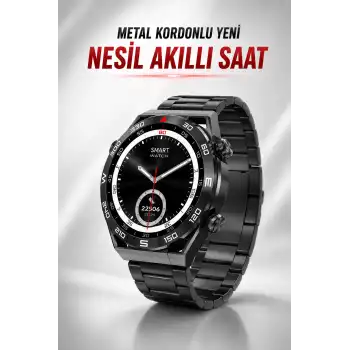 Akıllı Saat Yeni Nesil Bluetooth Bağlantılı Uyku ve Sağlık Takibi NFC ve GPS