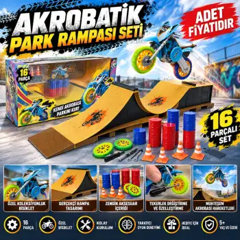 Akrobatik Park Rampası Seti