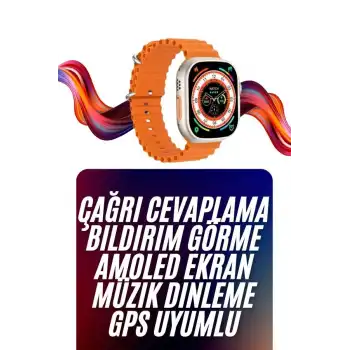 Android ve İOS Uyumlu Uyku ve Sağlık Takibi Yapabilen 3 Kordonlu Akıllı Saat