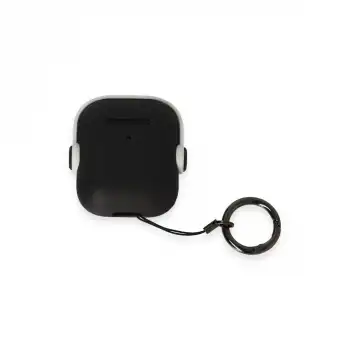 Apple Airpods 2 (2.nesil) Cool Kılıf - Siyah-beyaz