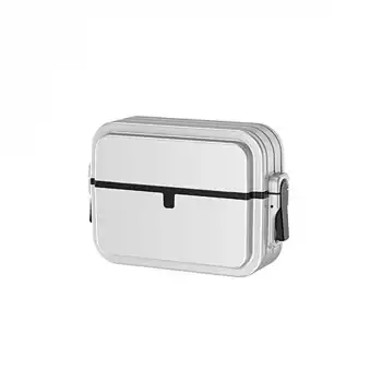 Apple Airpods 3 (3.nesil) 404 Kilitli Kılıf - Gri