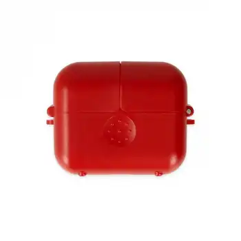 Apple Airpods 3 (3.nesil) Basmalı Kılıf - Kırmızı