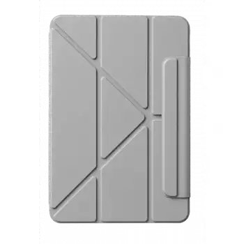 Apple İpad 2025 10.9 10.nesil (a16) Edz Manyetik Standlı Tablet Kılıfı - Gri