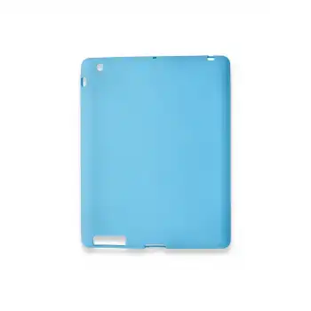 Apple İpad 4 9.7 Kılıf Evo Tablet Silikon - Mavi