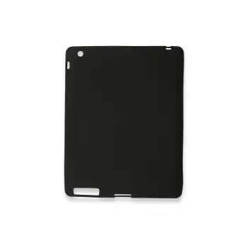 Apple İpad 4 9.7 Kılıf Evo Tablet Silikon - Siyah