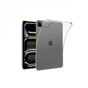 Apple İpad Pro 11 (2024) Kılıf Anti Shock Tablet Silikon - Şeffaf