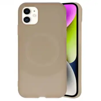 Apple İphone 11 Kılıf Maya Karbon Kapak - Kahverengi