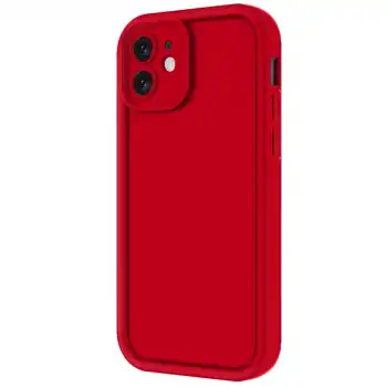 Apple İphone 11 Kılıf Viera Silikon - Kırmızı