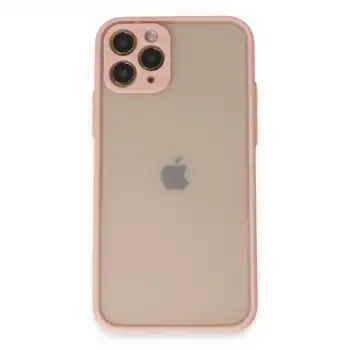 Apple İphone 11 Pro Kılıf Montreal Silikon Kapak - Pembe