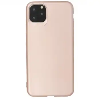 Apple İphone 11 Pro Max Kılıf First Silikon - Rose Gold