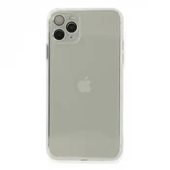 Apple İphone 11 Pro Max Kılıf Fly Lens Silikon - Şeffaf