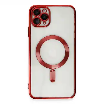 Apple İphone 11 Pro Max Kılıf Kross Magneticsafe Kapak - Kırmızı