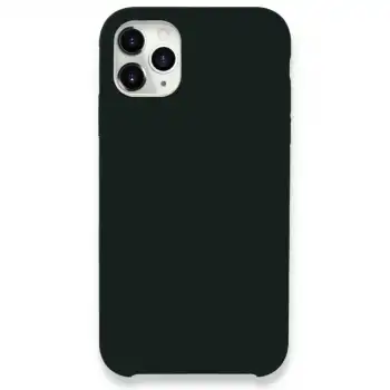 Apple İphone 11 Pro Max Kılıf Lansman Legant Silikon - Koyu Yeşil