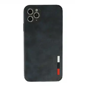 Apple İphone 11 Pro Max Kılıf Loop Deri Silikon - Lacivert