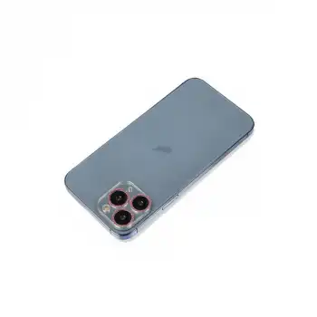 Apple İphone 11 Pro Max Shine Kamera Lens Koruma Cam - Pembe