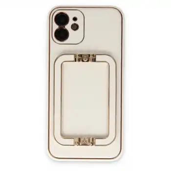 Apple İphone 12 Kılıf Coco Elit Kapak - Beyaz