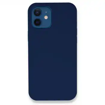 Apple İphone 12 Kılıf Lansman Legant Silikon - Lacivert