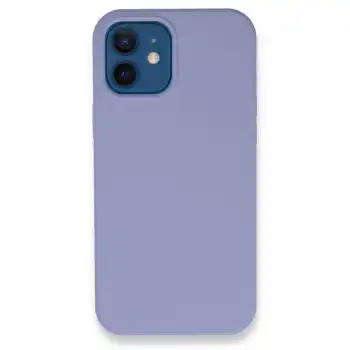 Apple İphone 12 Kılıf Lansman Legant Silikon - Lila