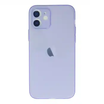 Apple İphone 12 Kılıf Puma Silikon - Mor