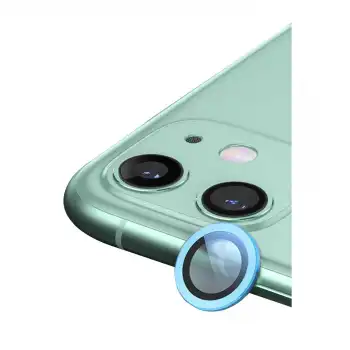 Apple İphone 12 Mini Raze Metal Kamera Lens - Mavi
