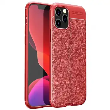 Apple İphone 12 Pro Kılıf Auto Focus Kapak - Kırmızı