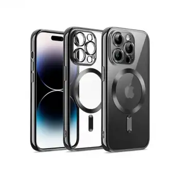 Apple İphone 12 Pro Kılıf Kross Magneticsafe Kapak - Siyah