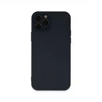 Apple İphone 12 Pro Kılıf Lansman Glass Kapak - Lacivert