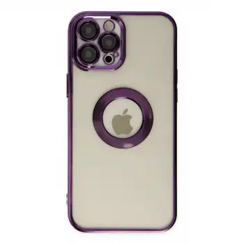Apple İphone 12 Pro Kılıf Slot Silikon - Mor