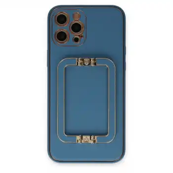 Apple İphone 12 Pro Max Kılıf Coco Elit Kapak - Mavi